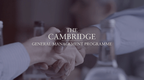 Cambridge Judge Business School General Management Programme